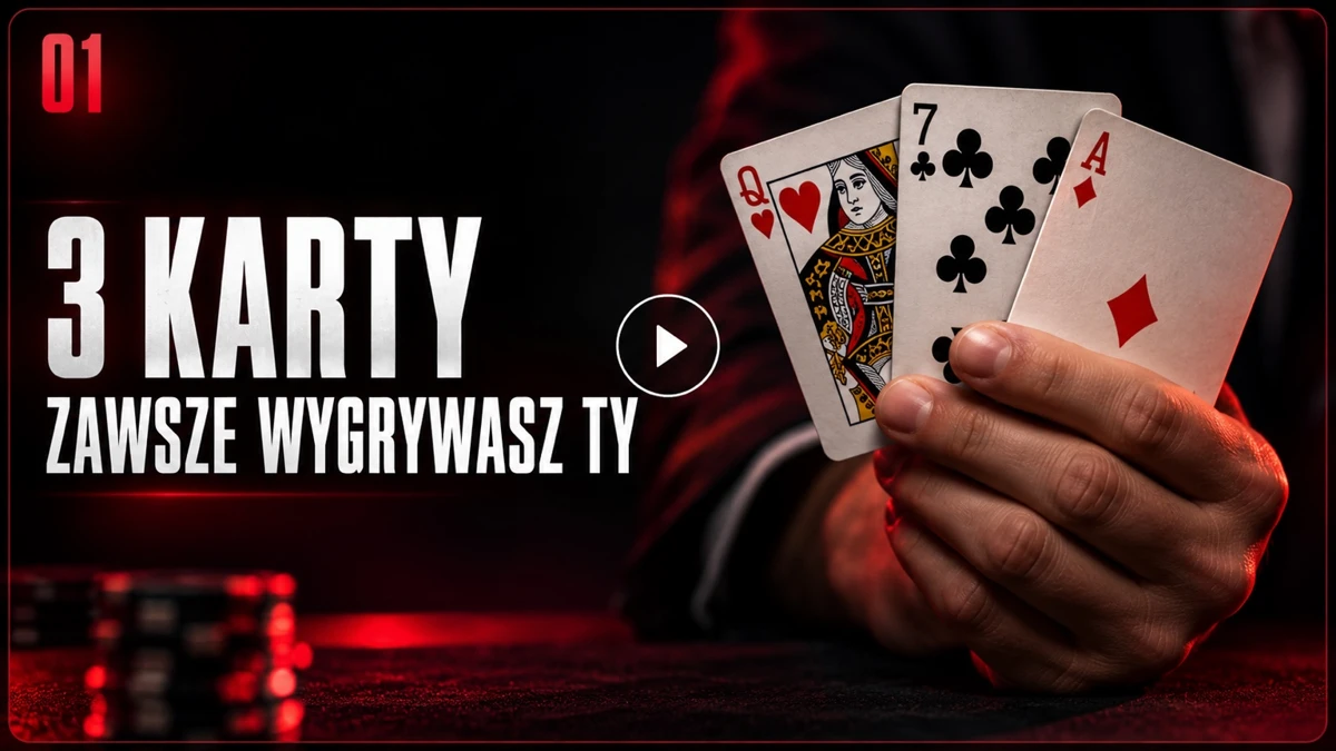 3 karty — zawsze wygrywasz Ty